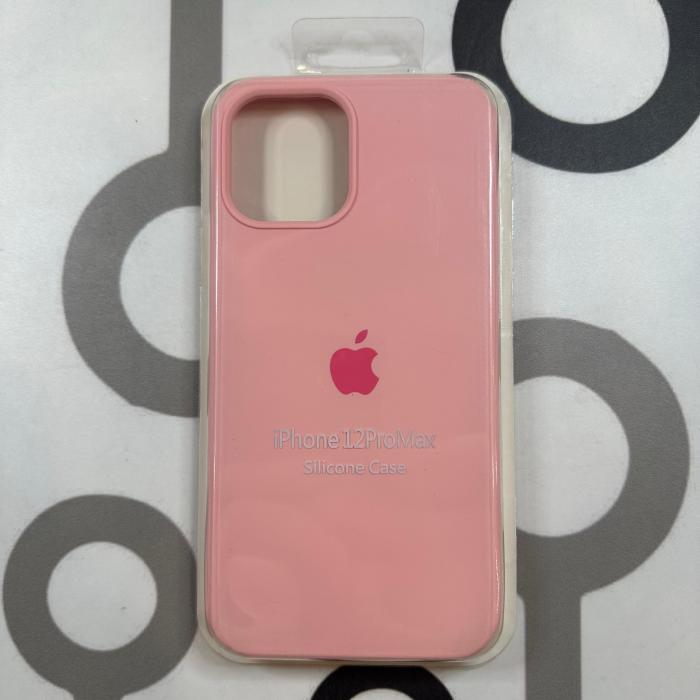 IPHONE 12 PRO MAX - SILICON CASE ROSADO