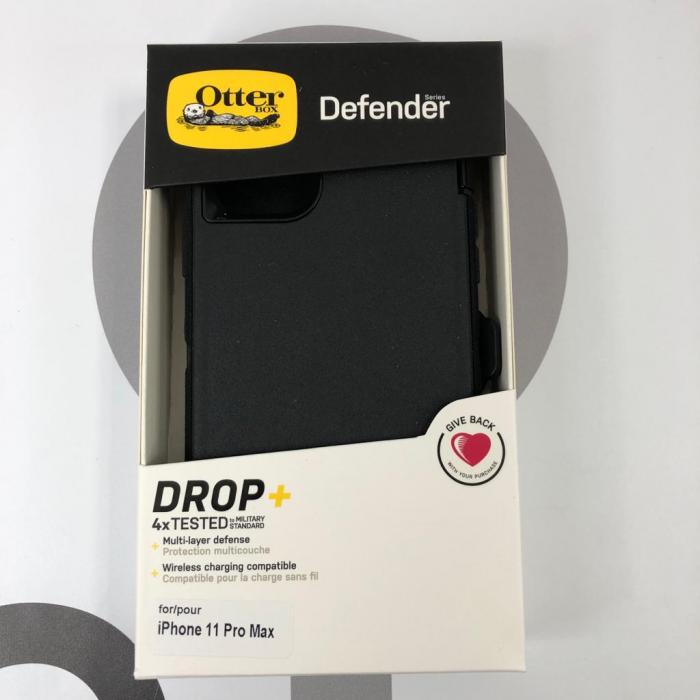 IPHONE 11 PRO MAX - OTTER DEFENDER NEGRO