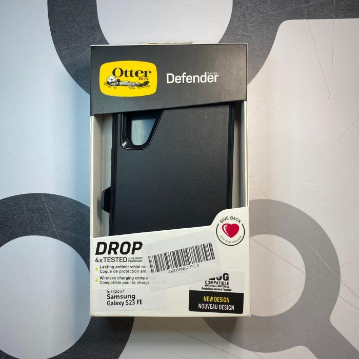 SAMSUNG GALAXY S23 FE - OTTER DEFENDER NEGRO