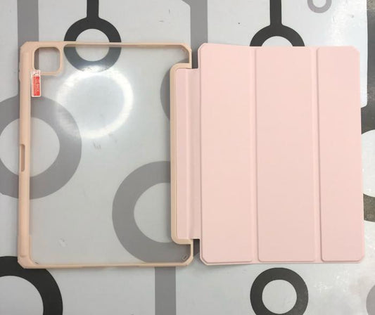 IPAD PRO 11/ AIR 4/5 TH 10.9 - COBERTOR TIPO AGENDA BABY PINK