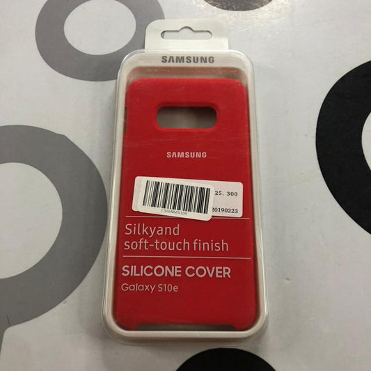 SAMSUNG GALAXY S10E - SILICON CASE ROJO