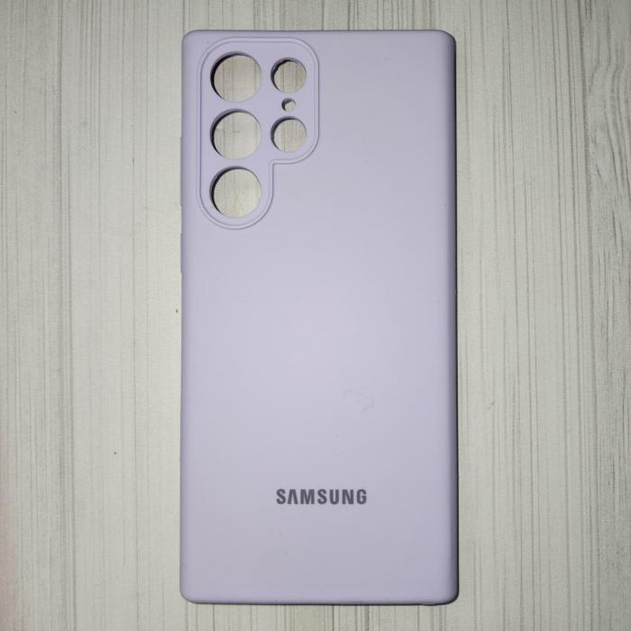 SAMSUNG GALAXY S22 ULTRA - SILICON CASE LILA