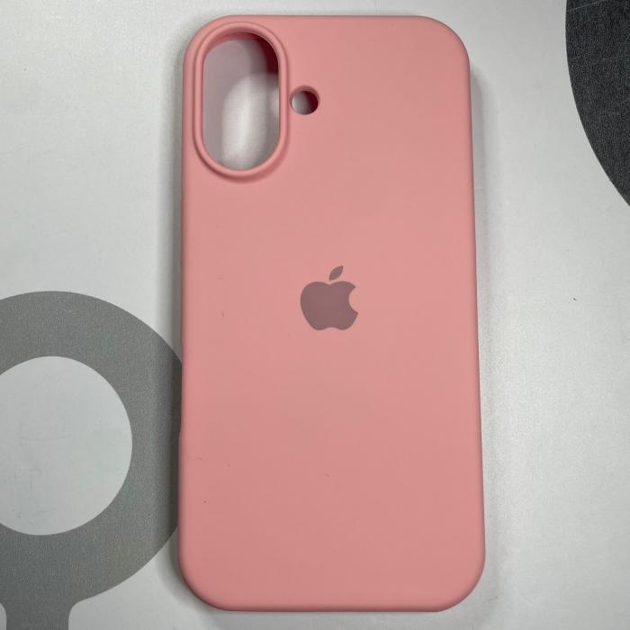 IPHONE 16 - SILICON CASE ROSADO