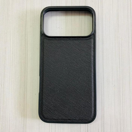 IPHONE 17 PRO MAX - COBERTOR DE CUERO BLACK
