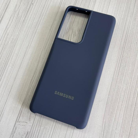 SAMSUNG GALAXY S21 ULTRA - SILICON CASE AZUL MARINO