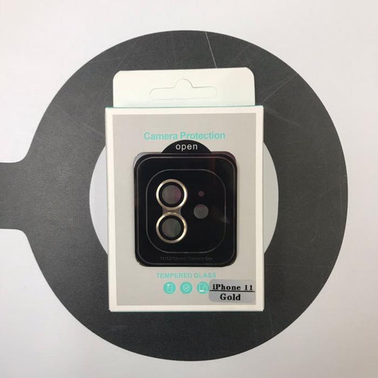 IPHONE 11 - VIDRIO TRASERO DE CÁMARA DORADO