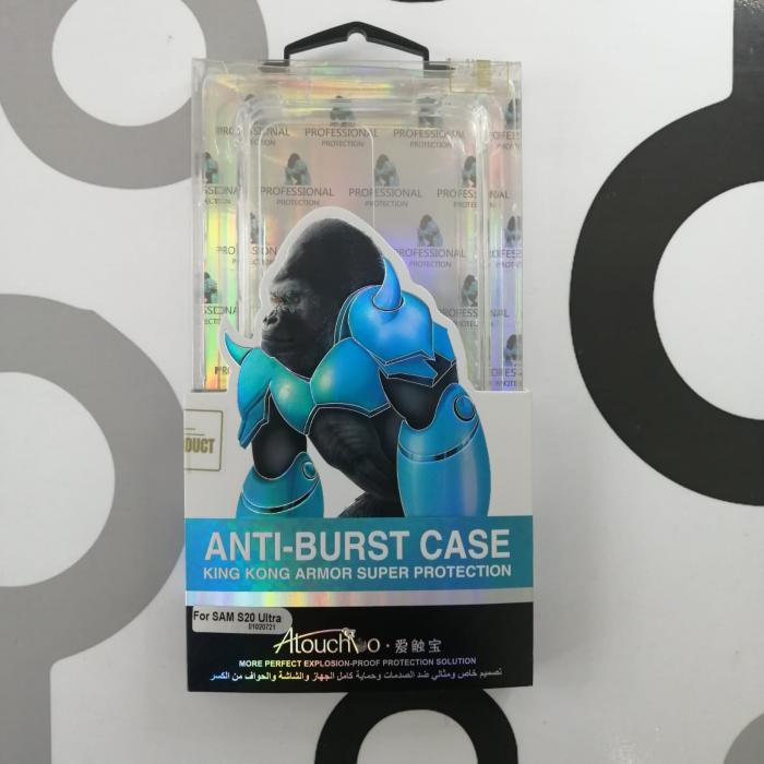 SAMSUNG GALAXY S20 ULTRA - ANTI - BURST TRANSPARENTE
