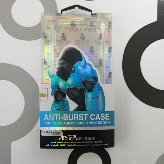 SAMSUNG GALAXY S20 ULTRA - ANTI - BURST TRANSPARENTE