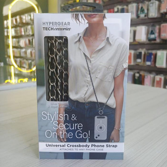 UNIVERSAL CROSSBODY STRAP SILVER