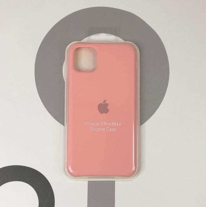 IPHONE 11 PRO MAX - SILICON CASE ROSADO