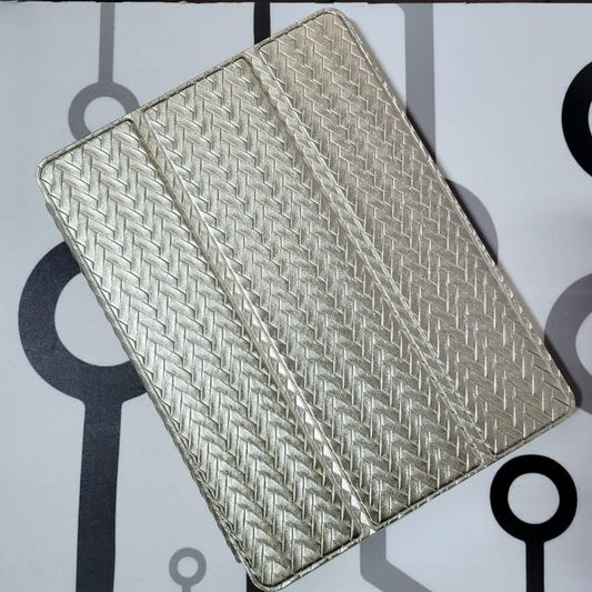IPAD 10.2/10.5 - CASE TIPO AGENDA TORNASOL DORADO