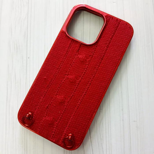 IPHONE 14 PRO MAX - RED SWEATER CASE