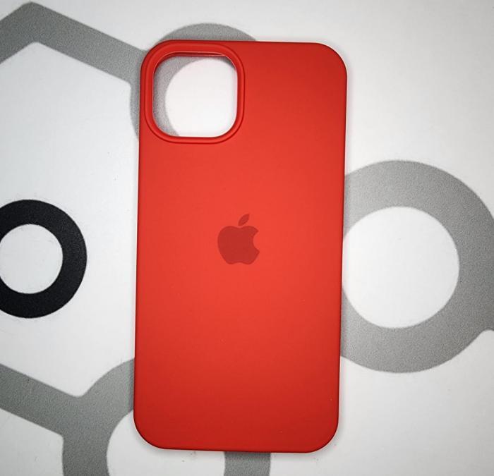 IPHONE 14 - SILICON CASE ROJO