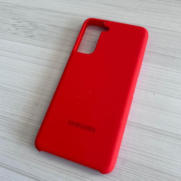 SAMSUNG GALAXY S21 - SILICON CASE ROJO