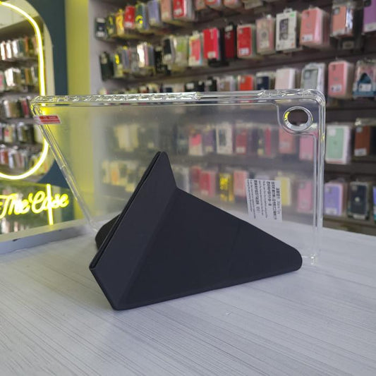 SAMSUNG TAB A11+ / A9+ - CLEAR & BLACK CASE
