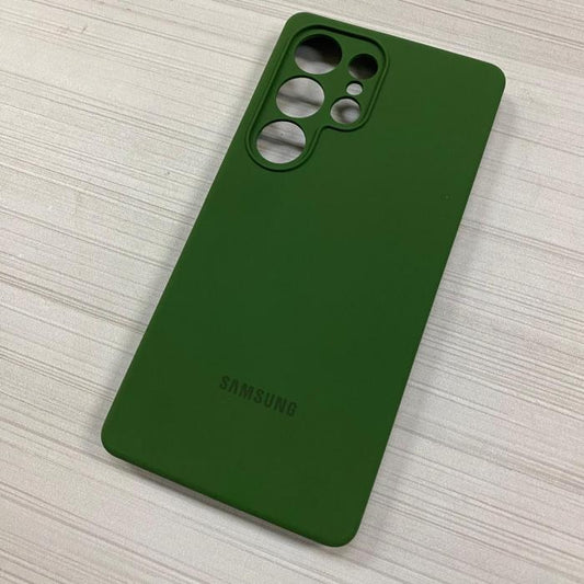 SAMSUNG GALAXY S25 ULTRA - SILICON CASE VERDE MILITAR
