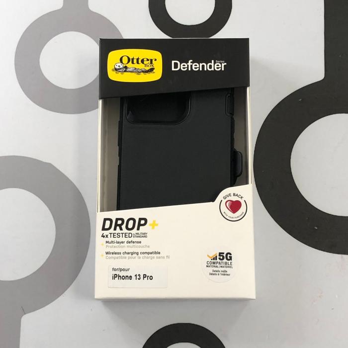 IPHONE 13 PRO - OTTER DEFENDER NEGRO