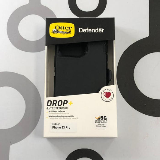 IPHONE 13 PRO - OTTER DEFENDER NEGRO