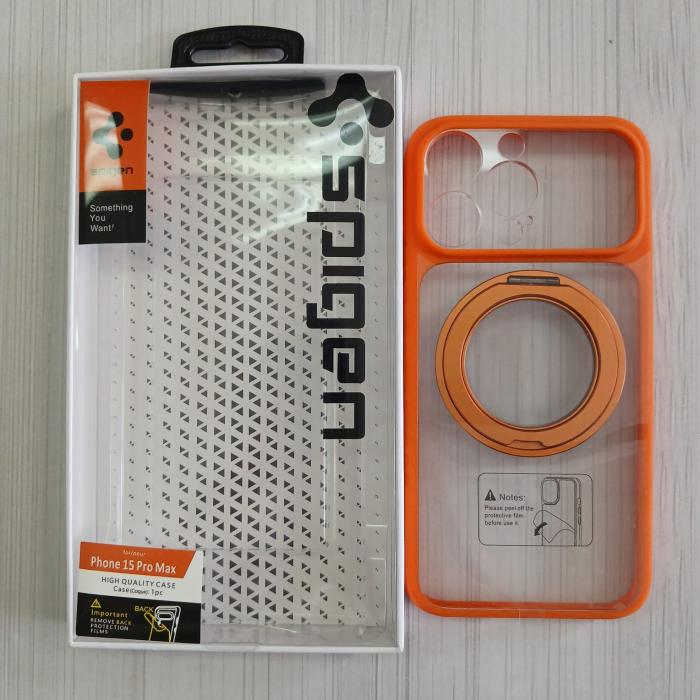 IPHONE 15 PRO MAX - SPIGEN ULTRA HYBRID ORANGE