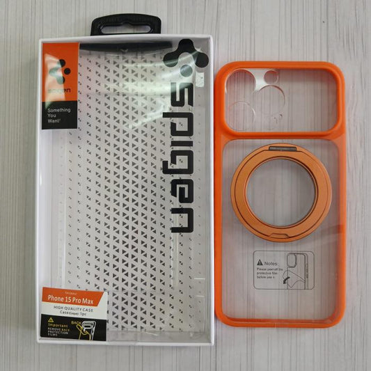 IPHONE 15 PRO MAX - SPIGEN ULTRA HYBRID ORANGE