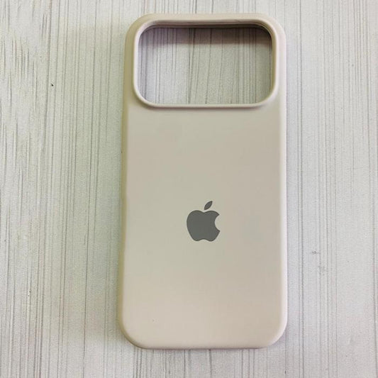 IPHONE 17 PRO - SILICON CASE BEIGE
