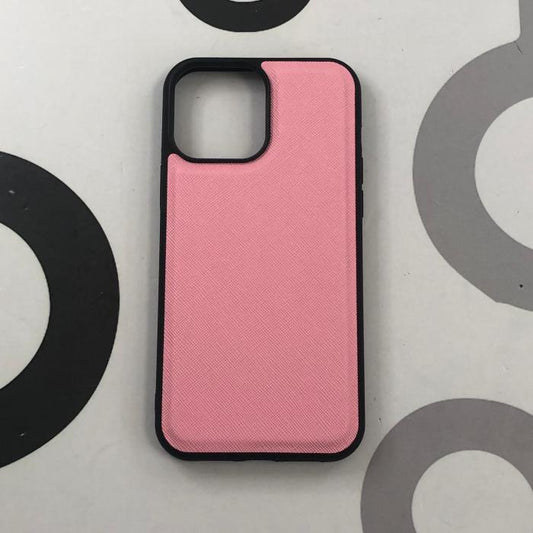 IPHONE 12 PRO MAX - COBERTOR DE CUERO PINK