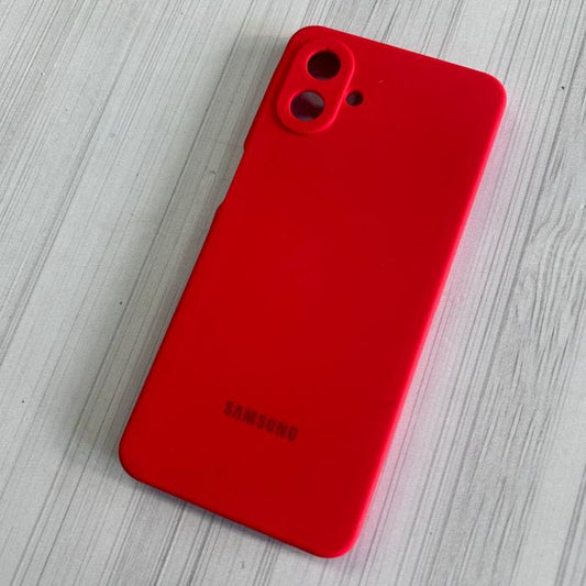 SAMSUNG GALAXY A07 - SILICON CASE ROJO