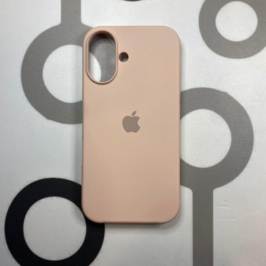 IPHONE 16 - SILICON CASE NUDE