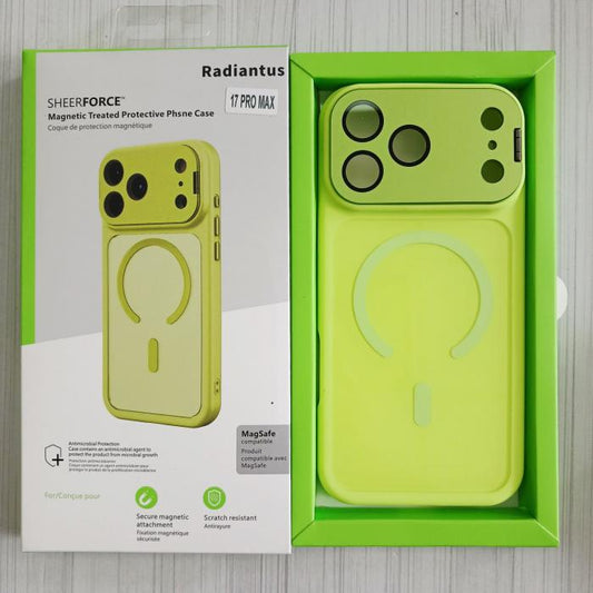 IPHONE 17 PRO MAX - SHEERFORCE TITANIUM VERDE NEON