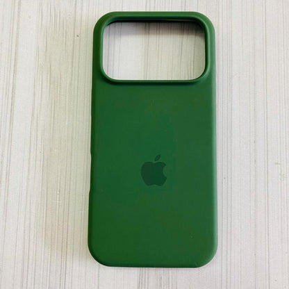 IPHONE 17 PRO - SILICON CASE VERDE MILITAR