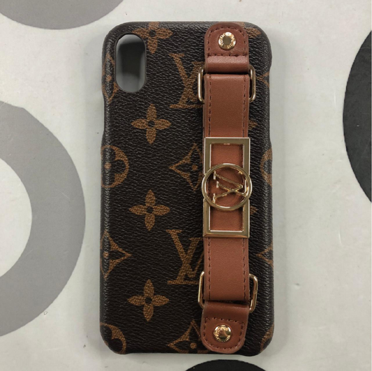 IPHONE X/XS - LOUIS VUITTON DARK BROWN BELT