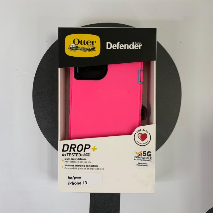 IPHONE 13 - OTTER DEFENDER ROSADO FUCSIA