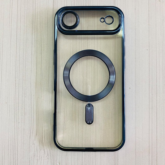 IPHONE 17 AIR - CLEAR CASE BLUE EDGES