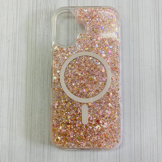 IPHONE 17 - GLITTER CASE MAGSAFE ROSE GOLD