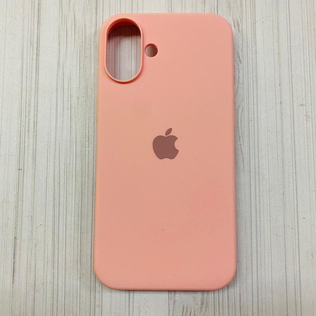 IPHONE 16 PLUS - SILICON CASE ROSADO