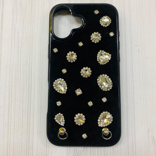 IPHONE 16 - BLACK GEMSTONE CASE