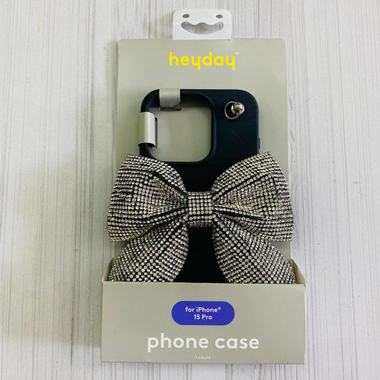 IPHONE 15 PRO - HEYDAY BLACK BOW CASE