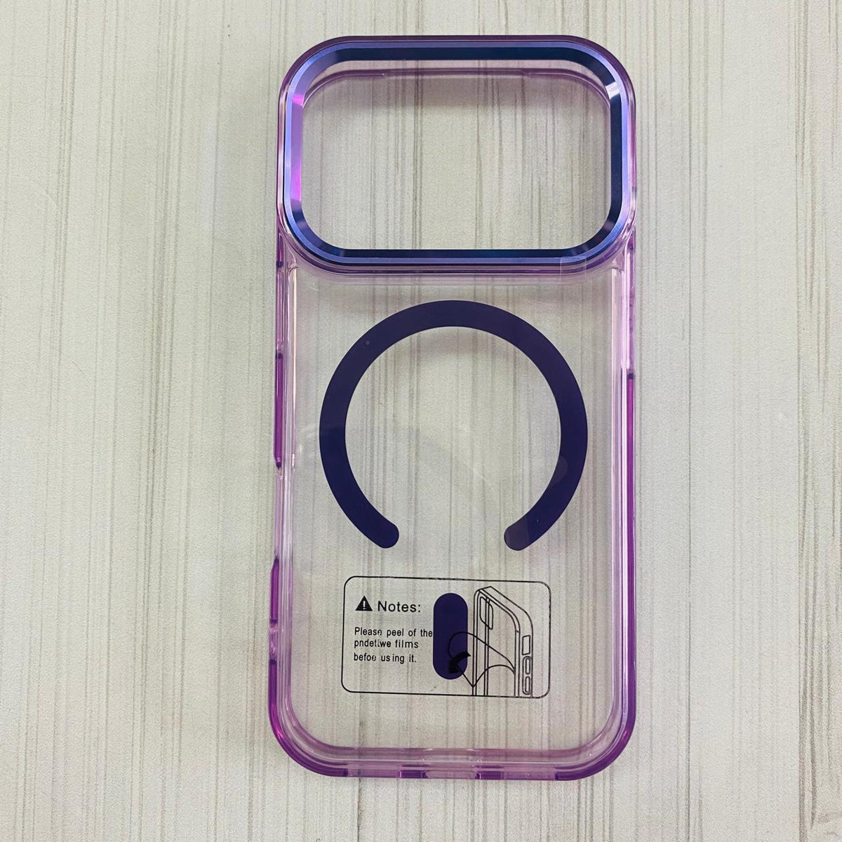 IPHONE 17 PRO - GEAR4 CLEAR CASE MAGSAFE PURPLE