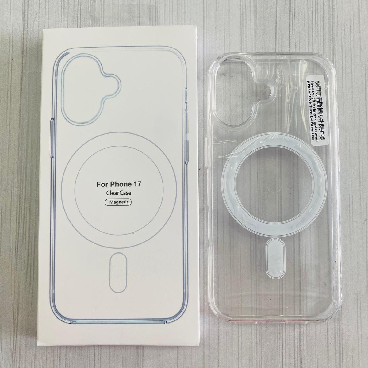IPHONE 17 - CLEAR CASE MAGSAFE