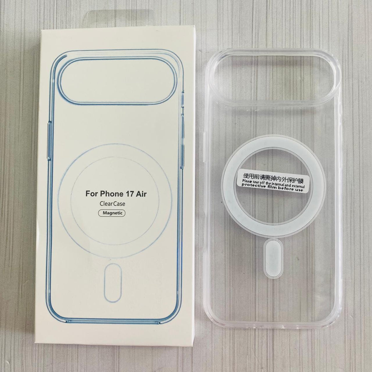 IPHONE 17 AIR - CLEAR CASE MAGSAFE