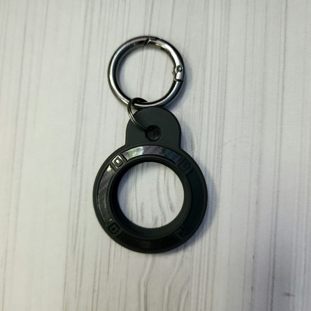 AIRTAG HOLDER SILICON NEGRO
