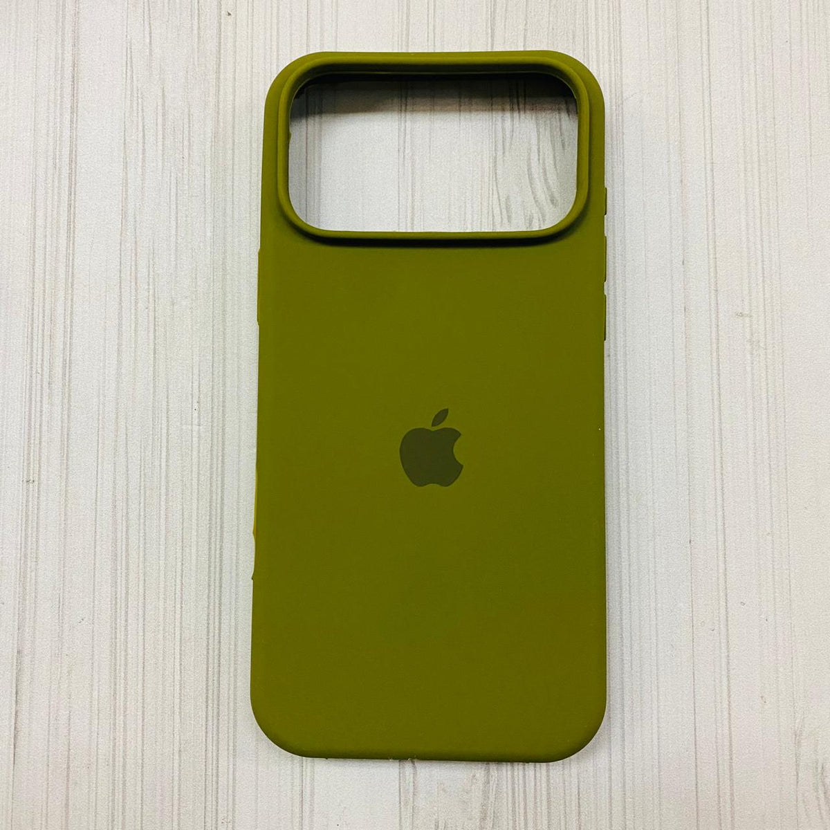 IPHONE 18 PRO MAX - SILICON CASE VERDE MILITAR