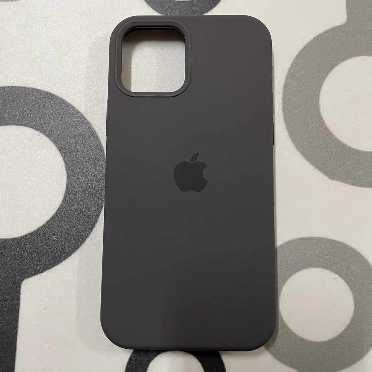 IPHONE 12/12PRO - SILICON CASE GRIS