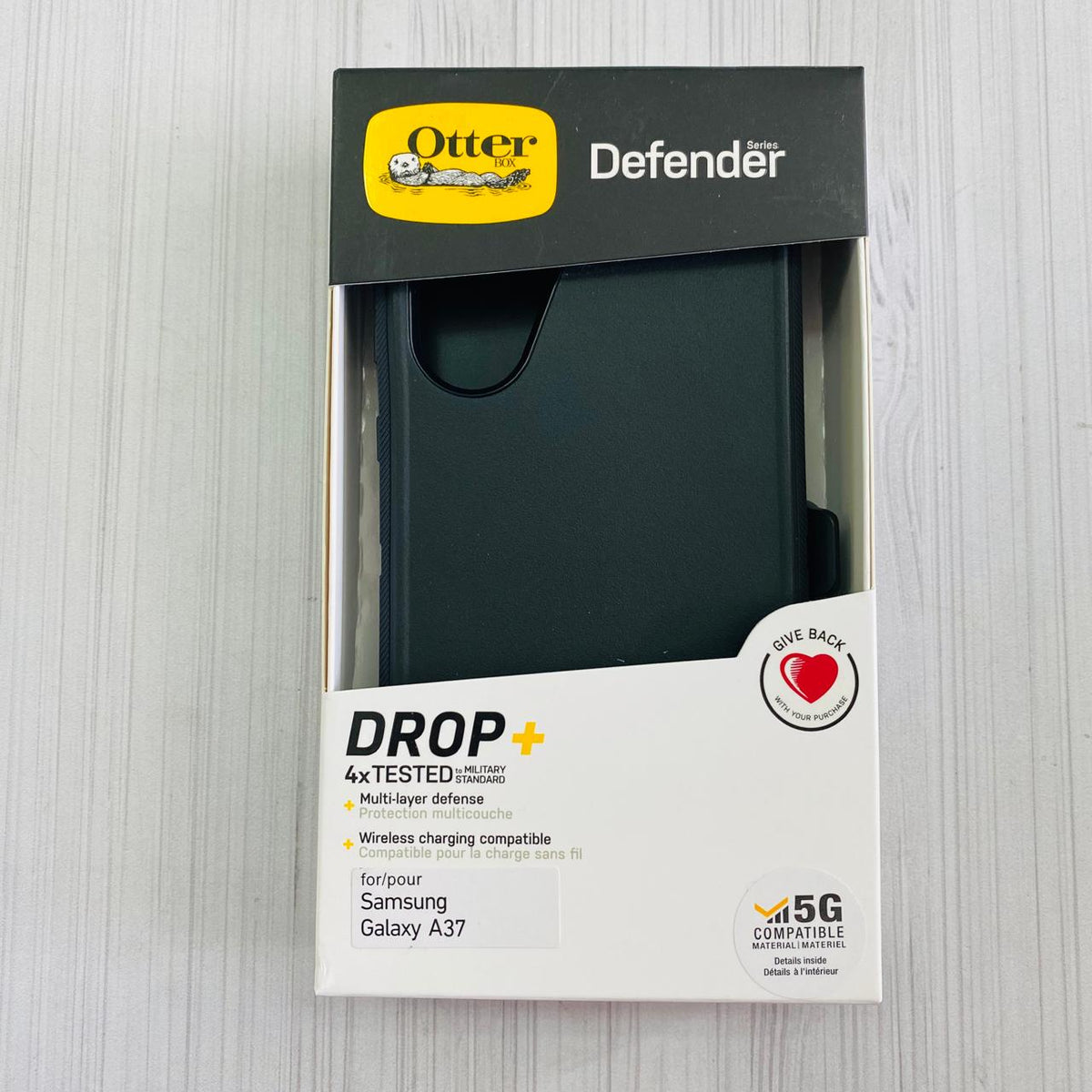 SAMSUNG GALAXY A37 - OTTER DEFENDER NEGRO