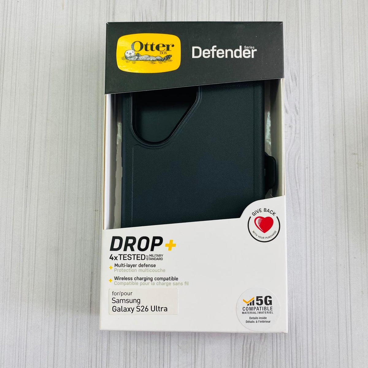 SAMSUNG GALAXY S26 ULTRA - OTTER DEFENDER NEGRO