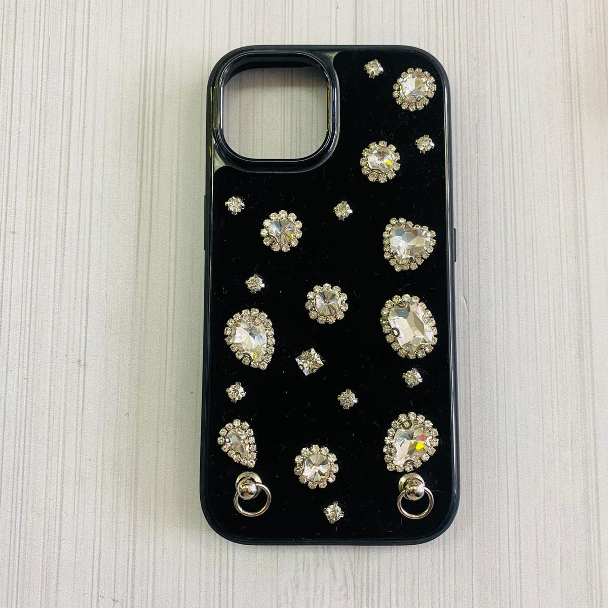 IPHONE 14 - BLACK GEMSTONE CASE