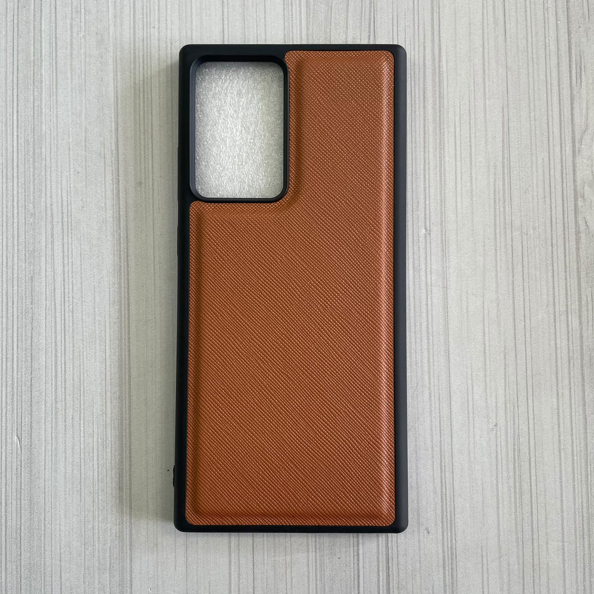 SAMSUNG GALAXY NOTE 20 ULTRA - COBERTOR DE CUERO CAFE