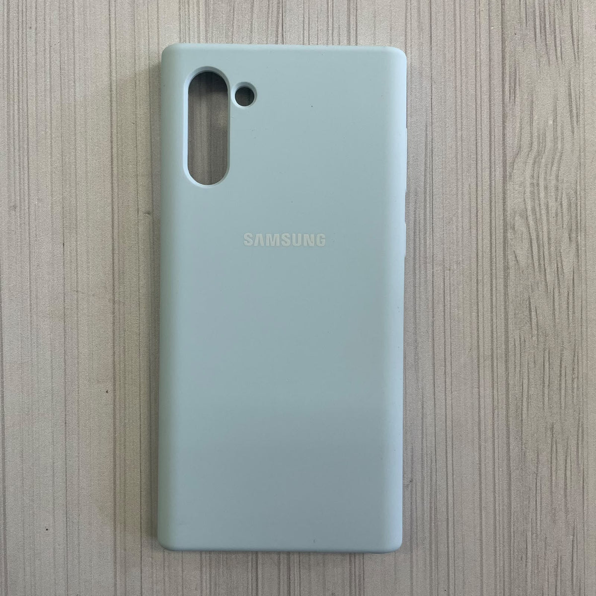 SAMSUNG GALAXY NOTE 10 - SILICON CASE BABY BLUE