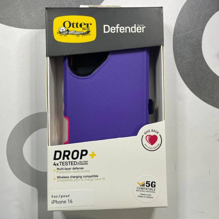 IPHONE 16 - OTTER DEFENDER MORADO