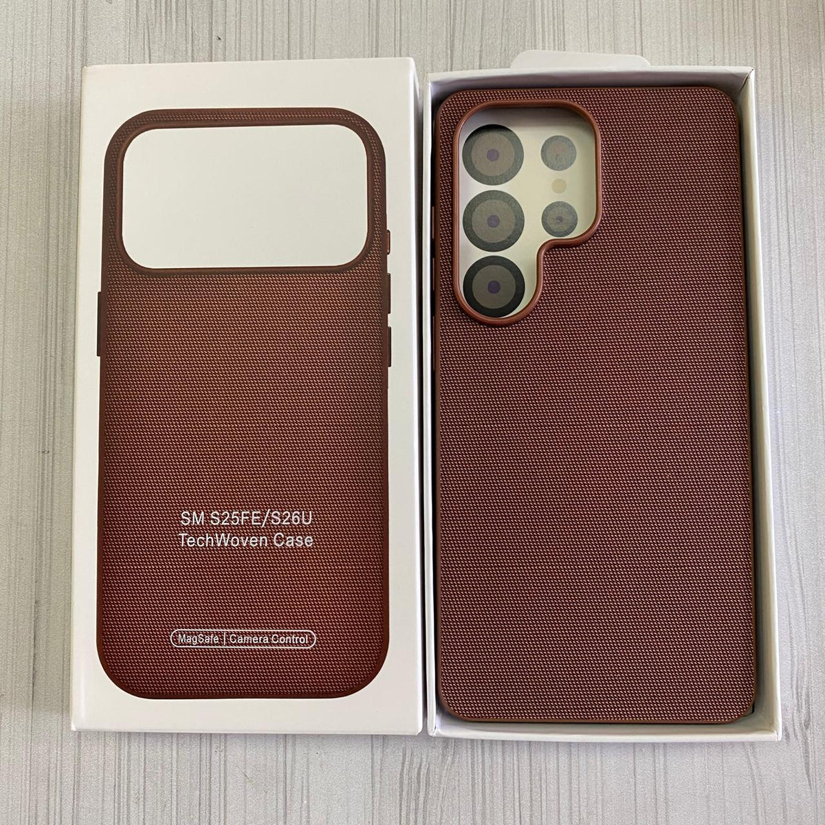 SAMSUNG GALAXY S26 ULTRA - TECHWOVEN CASE SIENNA